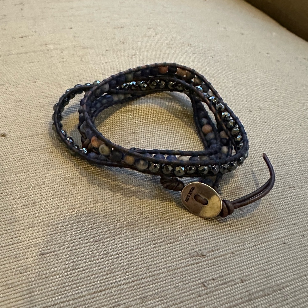 Chan Luu Blue Wrap Bracelet